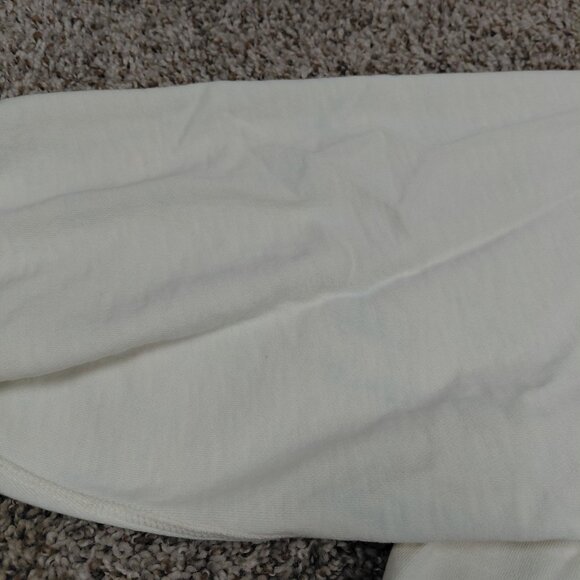 Pilcro Anthropologie Def Leppard Varsity Sweatshirt Size Medium Cropped - Picture 6 of 9